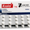 Buy Ksalol 1-mg alprazolam Galenika Online